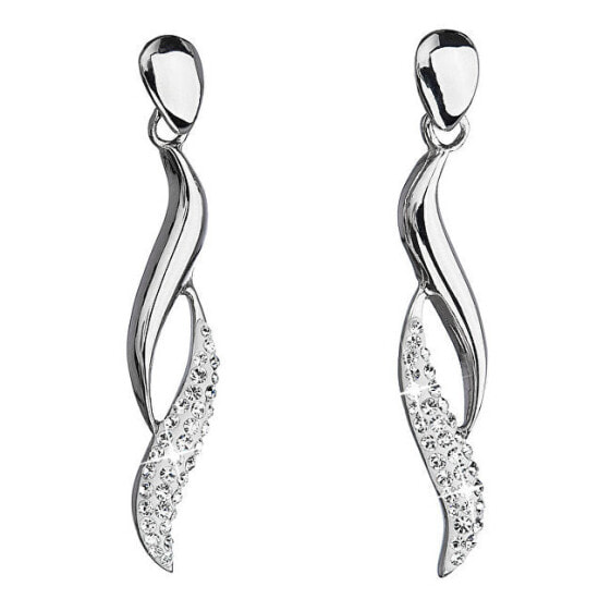 Luxurious earrings with crystals 31162.1 crystal