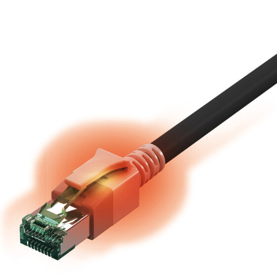 EasyLan S/FTP Kabel Kat.6A 7m schwarz - Cable - SFTP