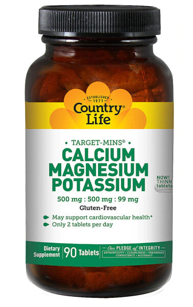 Target-Mins®, Calcium Magnesium Potassium, 90 Tablet