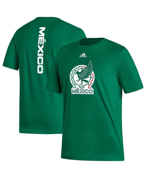 Men's Kelly Green Mexico National Team Vertical Back T-shirt