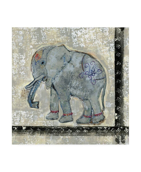 Tara Daavettila Global Elephant V Canvas Art - 15.5" x 21"