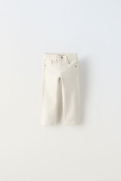 Regular fit twill trousers