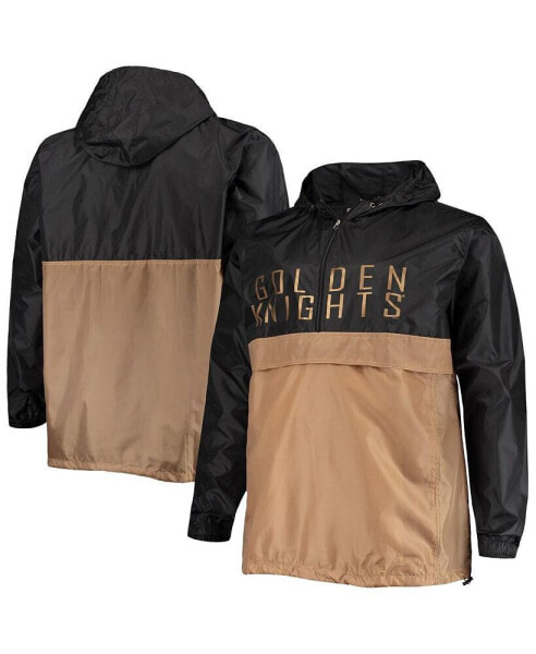 Ветровка куртка мужская Profile Black Vegas Golden Knights Anorak Half-Zip Hoodie