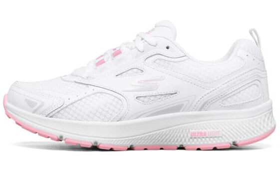 Кроссовки женские Skechers GO RUN 128075-WPK Бело-розовые