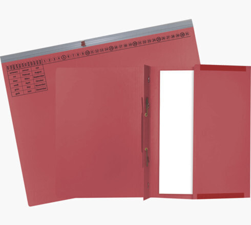 Exacompta 370203B - Conventional file folder - Carton - Red - 320 g/m² - 265 mm - 316 mm