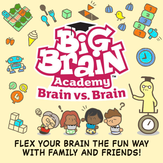 Nintendo Big Brain Academy: Brain vs. Brain - Nintendo Switch - E (Everyone)