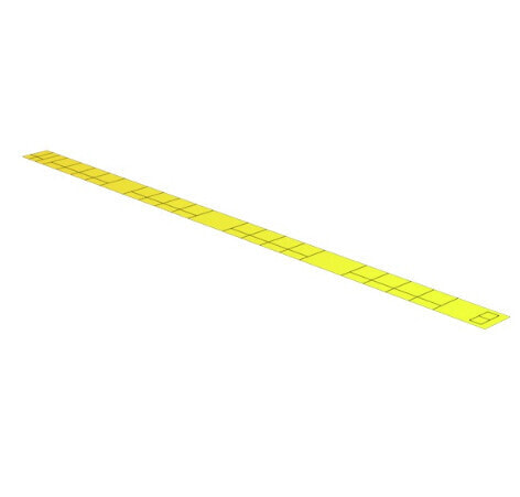 Weidmüller ET S7-400-GE-A4-2 - Yellow - Vinyl - Laser - -40 - 80 °C - 1.15 cm - 25.1 cm