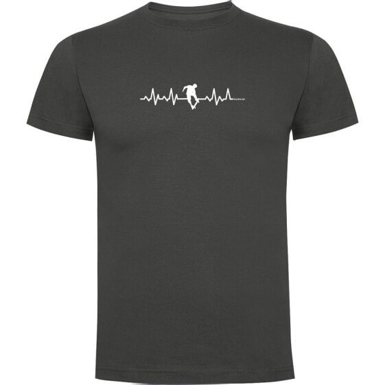 KRUSKIS Skateboard Heartbeat Short Sleeve T-shirt short sleeve T-shirt