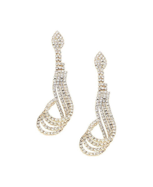 Women's Bling Drop Earrings