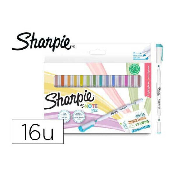 SHARPIE Snote duo marker pen 16 units