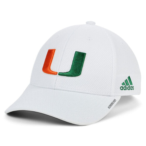 Miami Hurricanes Sideline Coaches Flex Cap