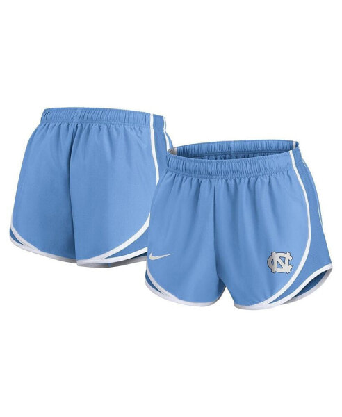 Women's Carolina Blue North Carolina Tar Heels Primetime Tempo Performance Shorts