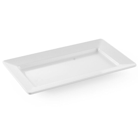 Столовая посуда Hendi Прямоугольное блюдо из меламина 49,5x27см высотой 5,6 см белое - модель 561515