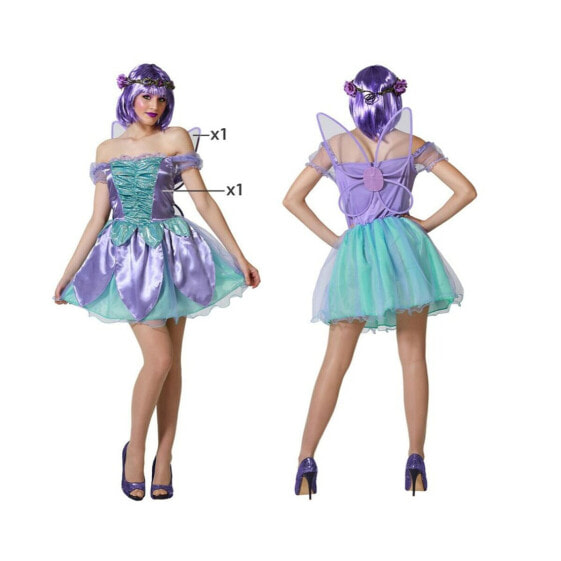 Маскарадные костюмы для взрослых Пурпурный Волшебница