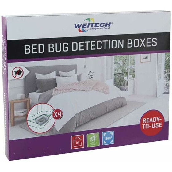 Ловушка для насекомых Weitech от постельных клопов 4 штук