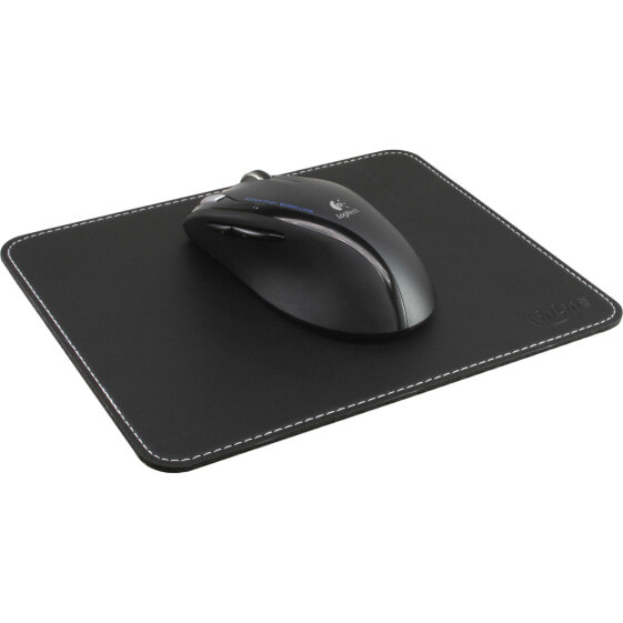 InLine Mouse pad Premium PU Leather black - 255x220x3mm