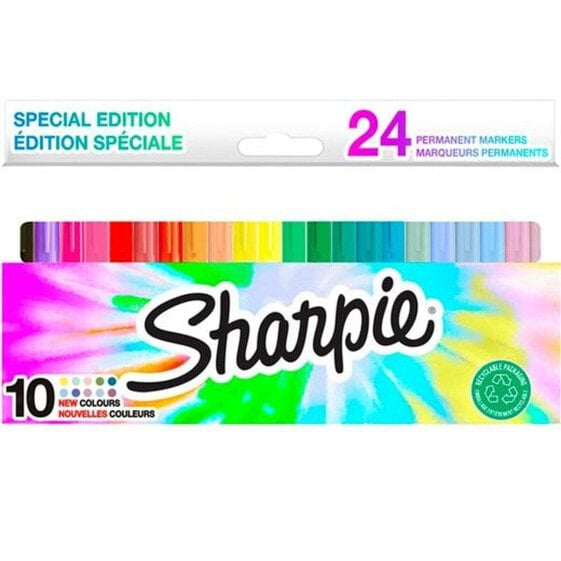 Набор маркеров Sharpie 24 Предметы постоянный Разноцветный