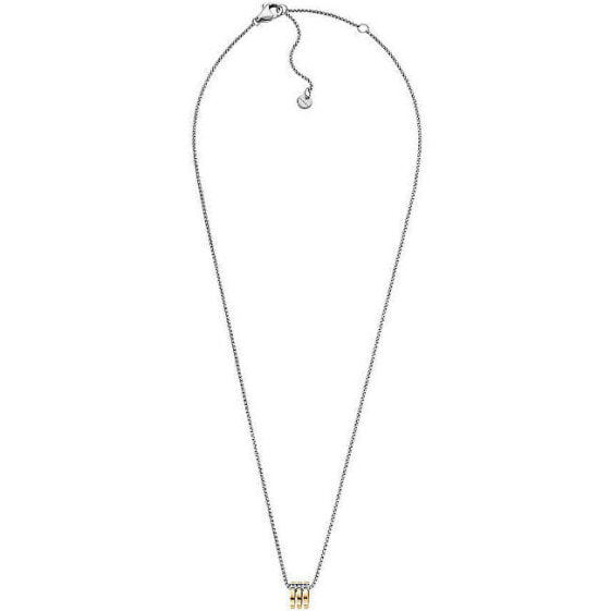 Fashionable steel bicolor necklace Kariana SKJ1676998