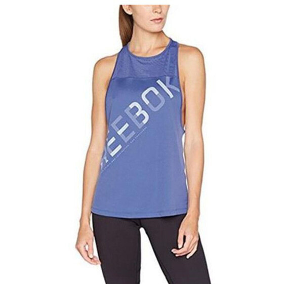 Tank Top Women Reebok Wor Graphic Mesh Tank