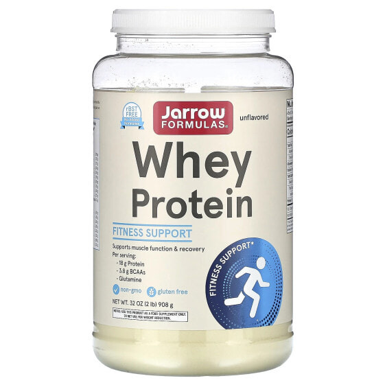 Whey Protein, Unflavored, 2 lb (908 g)