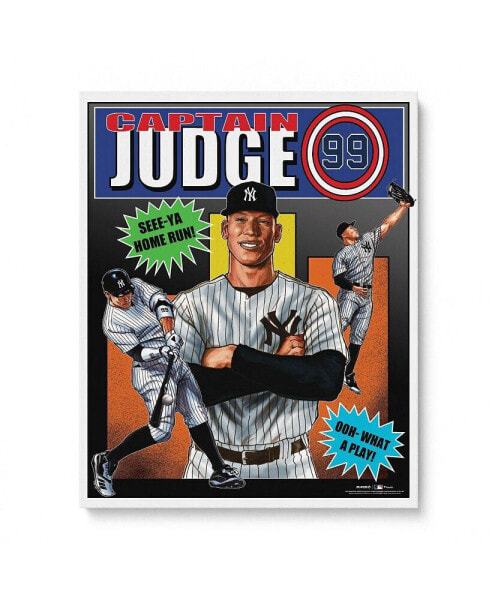 Aaron Judge New York Yankees 16" x 20" Photo Print - Designed by Artist Brian Kong