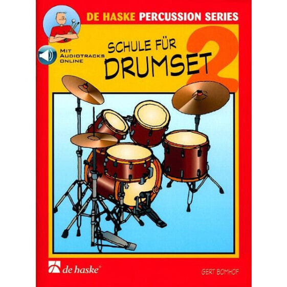 Аксессуар для ударных инструментов De Haske Schule für Drumset 2