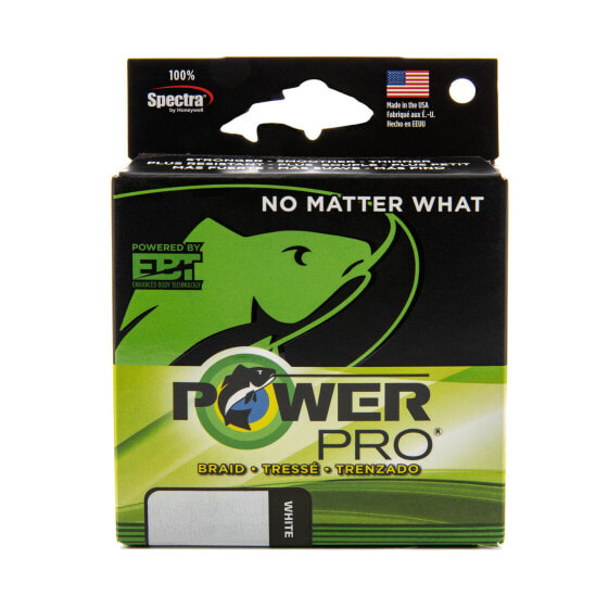 PowerPro Braided Fishing Line - White - 65lb - 3000yd/2750m (21100653000W)