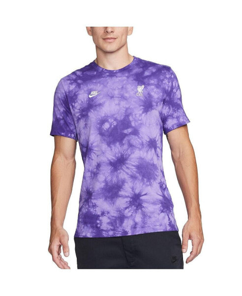 Men's Purple Liverpool Club Essential T-shirt