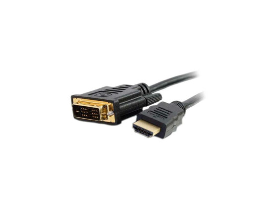 C2G 42514 Black Connector 1 : (1) HDMI MalenConnector 2 : (1) DVI-D Single Link