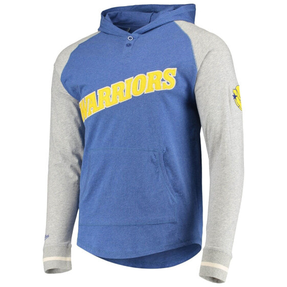 Mens Mitchell & Ness NBA Golden State Warriors Slugfest Lightweight Hoody