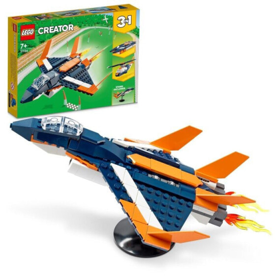 Конструктор LEGO Creator 3-in-1 Supersonic Jet 31126
