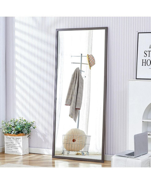 Clear High Definition Wall Mirror with Easy Assembly