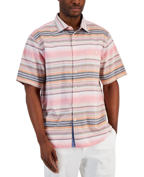 Men's Tortola Serape Shores Short-Sleeve Shirt