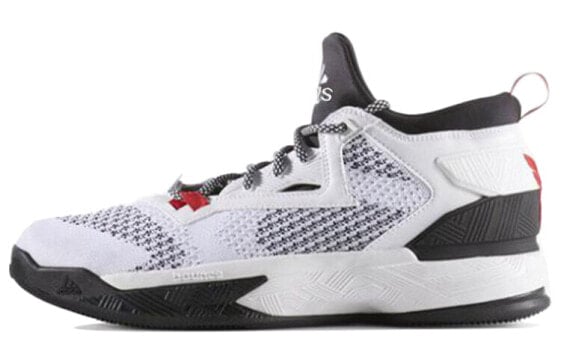 Кроссовки Adidas D Lillard 2 Pk 'Home' Men's White/Black/Red