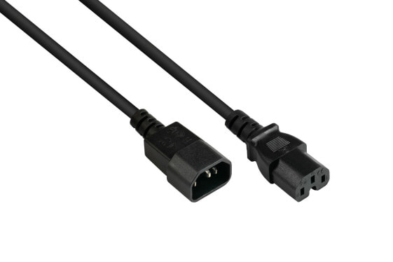 Аксессуары для компьютера GOOD CONNECTIONS Alcasa P1450-S050 - 5 м - Разъем C14 - Разъем C15 - Кабель H05V2V2-F - 250 В