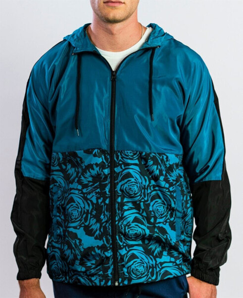 Men's Hooded Lightweight Windbreaker