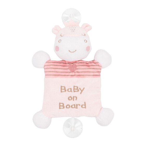 KIKKABOO Baby Toy On Board Hippo Dreams