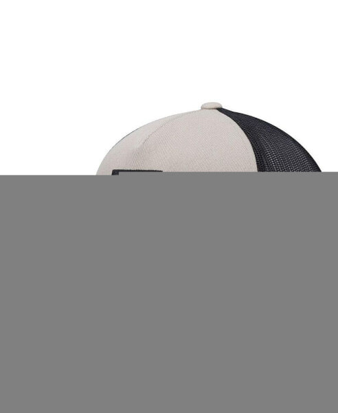 Men's Tan VA All The Way Print Trucker Snapback Hat