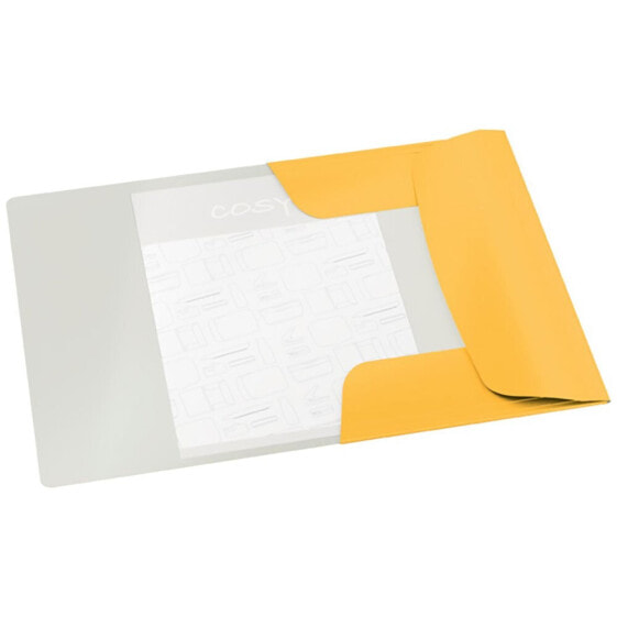 LEITZ Cosy Paperboard A4 3 Flaps Folder