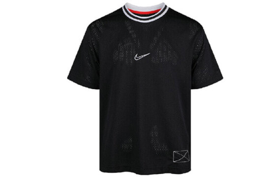 Nike Dri-FIT 网眼篮球短袖T恤 男款 黑色 / Футболка Nike Dri-FIT T BV9390-010