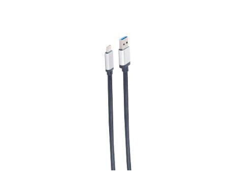 ShiverPeaks SP03-75025 - 1 m - USB A - USB C - USB 3.2 Gen 1 (3.1 Gen 1) - 10000 Mbit/s - Blue