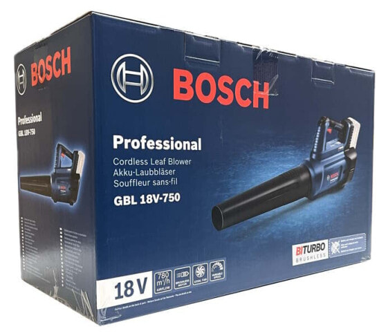 Bosch GBL 18V-750 Professional Akku-Laubgebläse 18V Solo 06008D2000