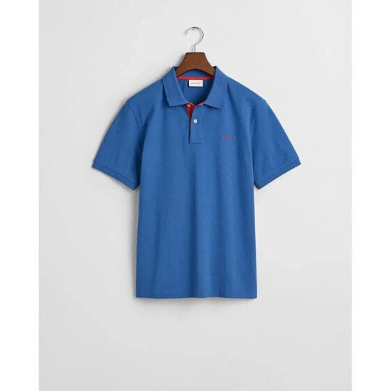 GANT Reg Contrast Rugger short sleeve polo