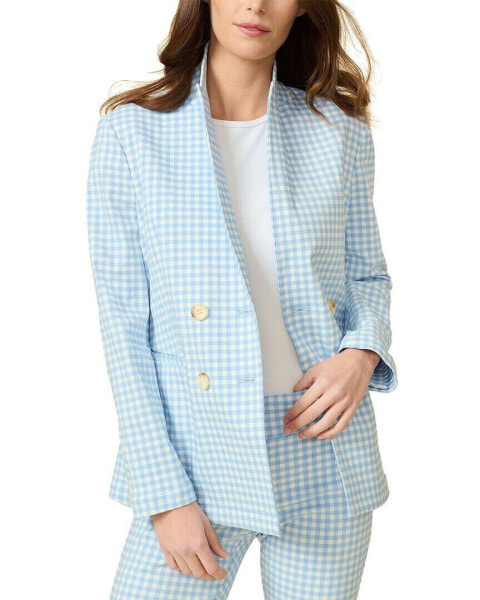 J.Mclaughlin Ressie Gingham Jacket Women's 4