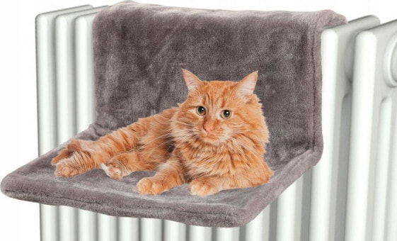 Лежак для кошек Zolux Hamak на радиатор серый