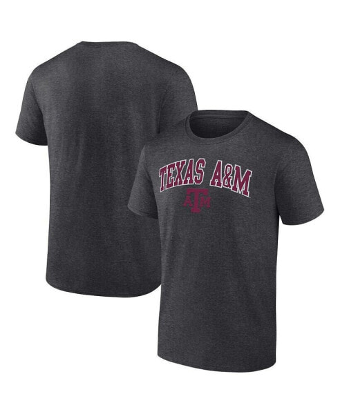 Men's Heather Charcoal Texas A&M Aggies Campus T-shirt