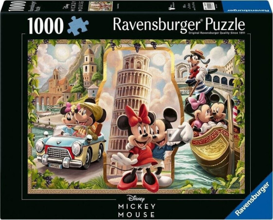 Ravensburger Puzzle 1000 Disney Classics Wakacje Miki i Mini