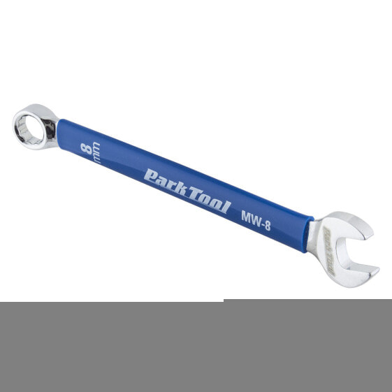 Park Tool MW-8 Metric Wrench, 8mm, Blue/Chrome
