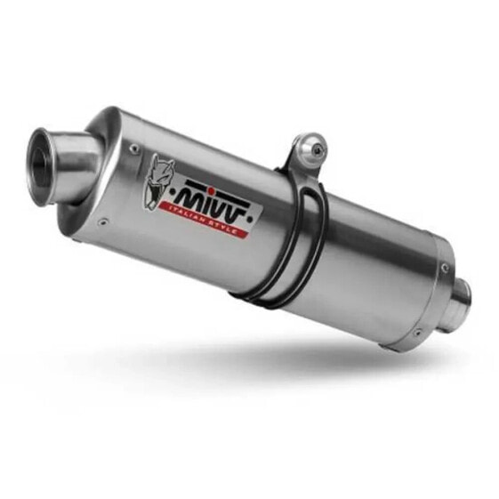 MIVV Oval Suzuki GSF 650 Bandit 2005-06 AS.017.LX1 homologated slip on muffler