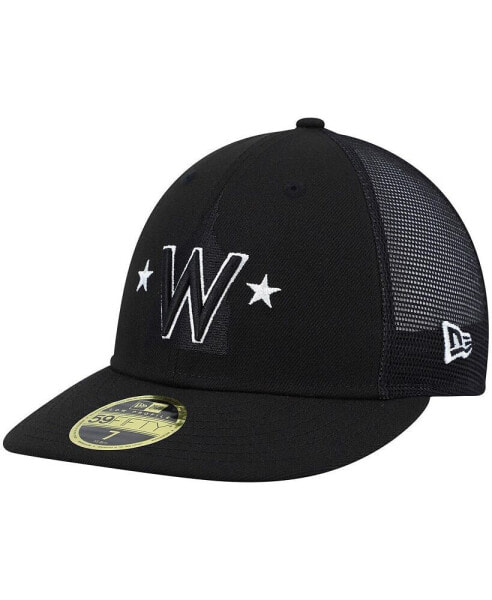 Men's Black Washington Nationals 2022 Batting Practice Team Low Profile 59FIFTY Fitted Hat